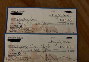 CHASE BANK DEPOSIT CHECK | $2000 - $5000