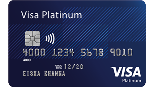 USA Visa card $1K Balance